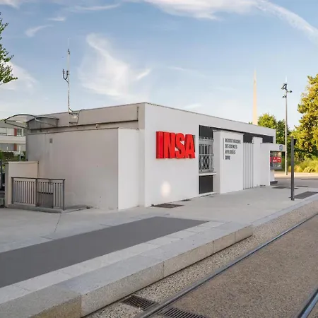 Appartement Cosy Avec Wifi, Proche Doua, Insa, Double Mixte, Cesi, Transports Et Périphérique Villeurbanne